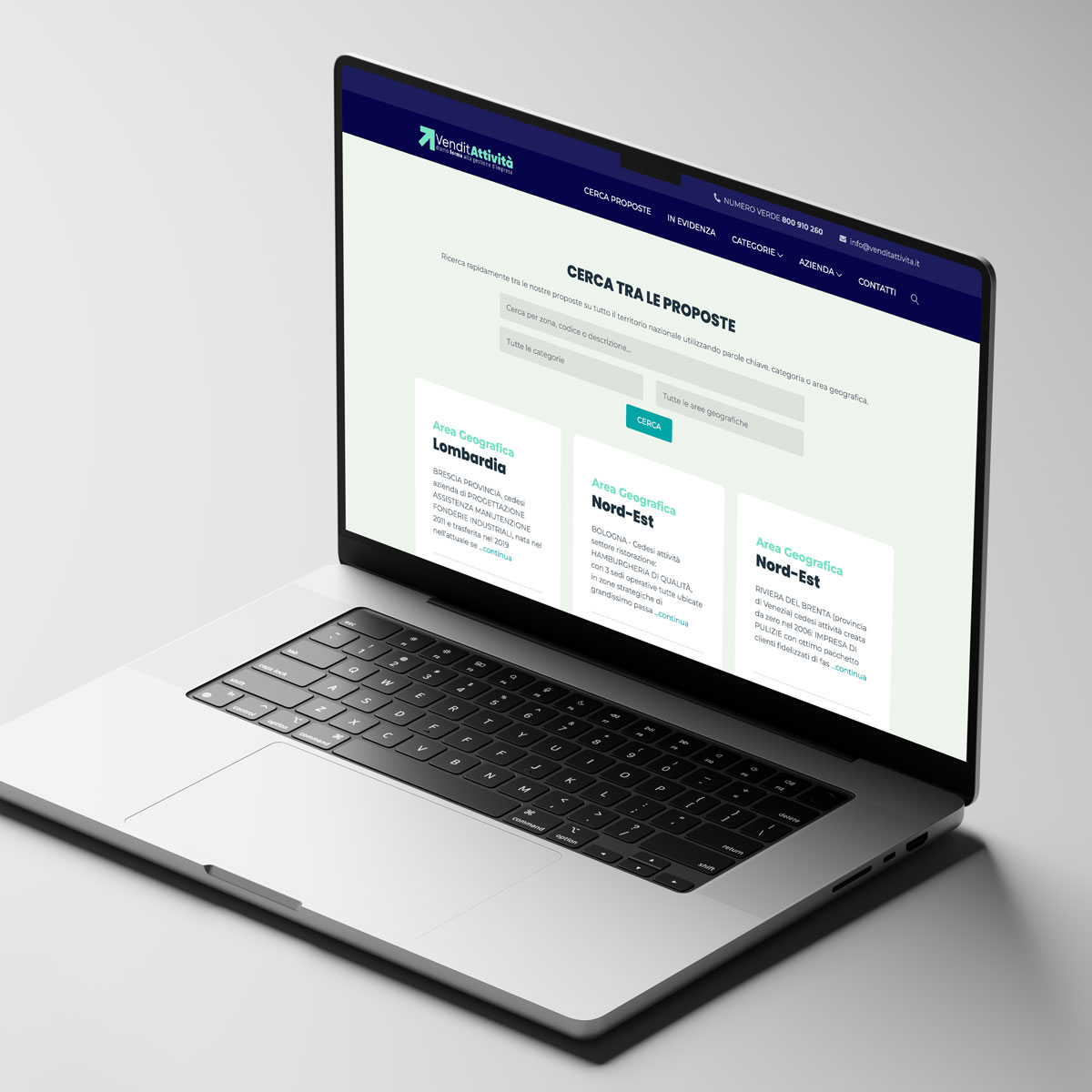 vendita attivita zerounodigital sito web